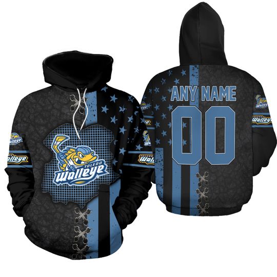Personalized Toledo Walleye Hoodie