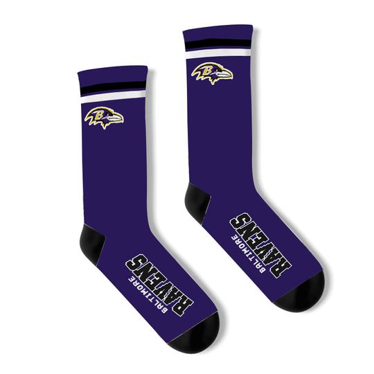 Baltimore Football Team Socks, Sport Socks