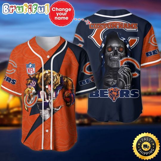 Chicago Bears Baseball Jersey Vintage Baseball Gear