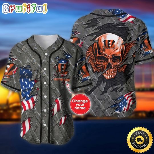 Cincinnati Bengals Baseball Jersey