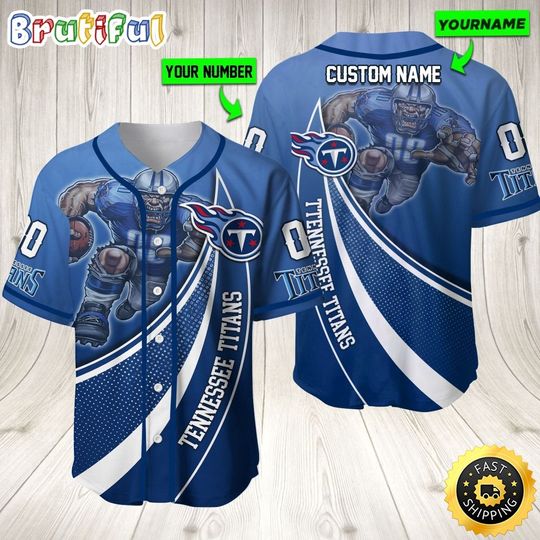 Tennessee Titans Baseball Jersey