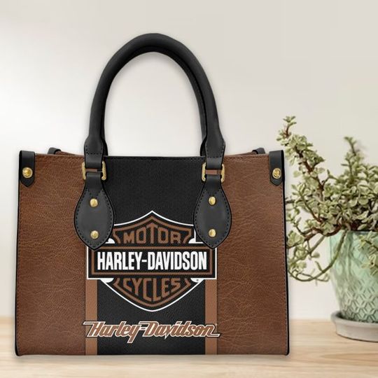 Discover Harley Racing Davidson Leather Handbag, Women's Leather Bag Gift