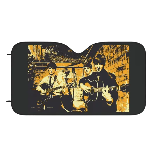 Discover The Early Beatles Car Windshield Sunshade Cover - 30" x 55"