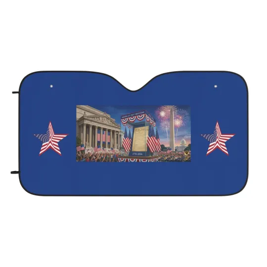Discover 250 Years Of The United States Constitution - Windshield Cover - 30" x 55"