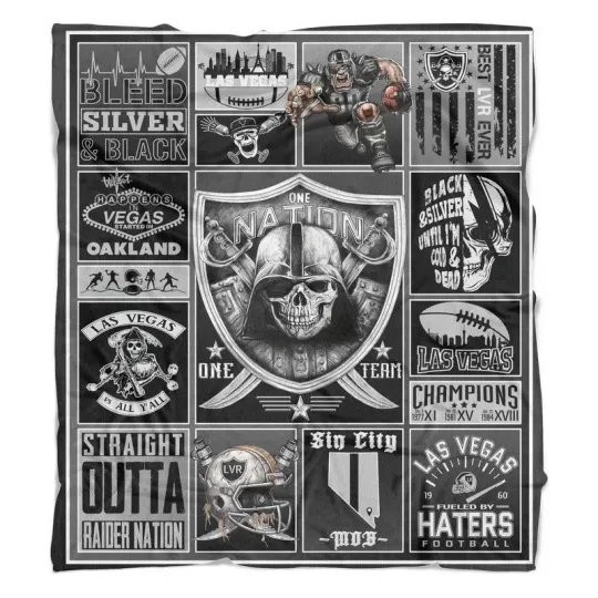 Discover Football Blanket Gift for Men Ladies