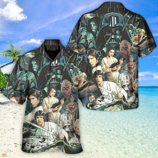 Discover Disney Star Wars Beach Starwars Rebellions Are Built On Hope Hawaiian Shirt