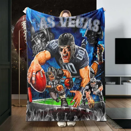 Discover Football Team Fan Gifts Football Blanket