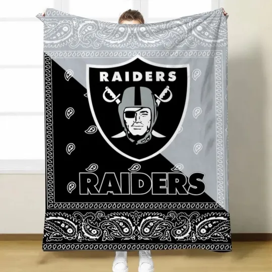 Discover Raiders blanket soft