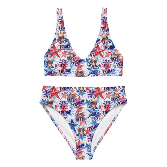 Discover Trump High-Waisted Bikini Swimwear for Women