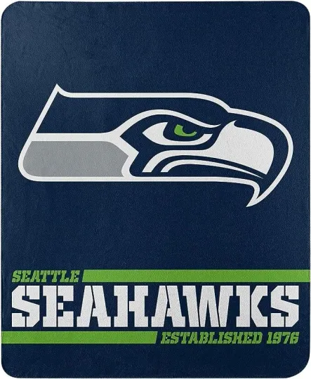 Discover Seattle Seahawks Fleece Blanket