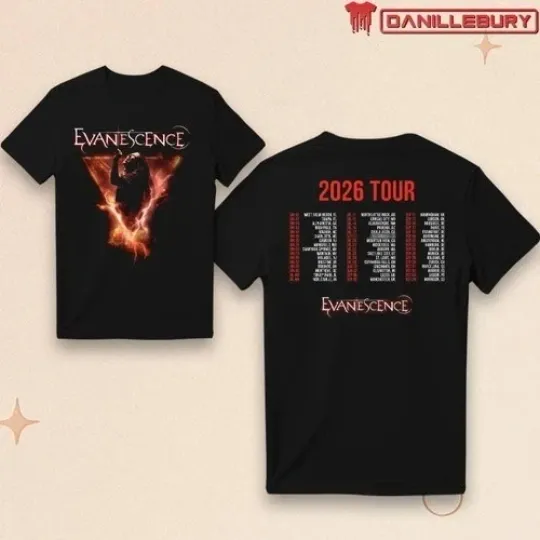 Discover Evan-escen-ce 2026 Tour T-Shirt, Gift For Fan, holiday gift