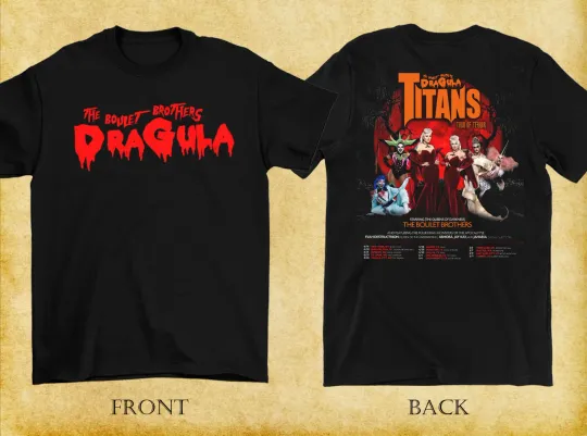 Discover 2 Sides The Boulet Brothers 2026 Dragula Titans Tour Shirt