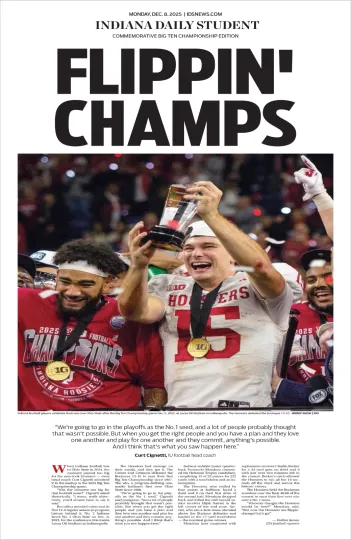 Discover Indiana Hoosiers BIG10 Champions Poster Premium Matte Vertical Poster