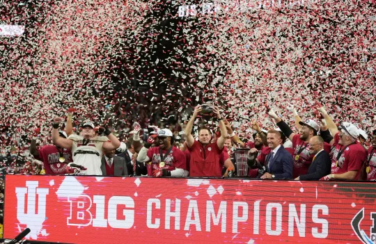 Discover Indiana Hoosiers Big Ten Champions Poster Vertical Banner