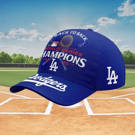 Discover Dodger city Back To Back World Series 2025 Champions Cap