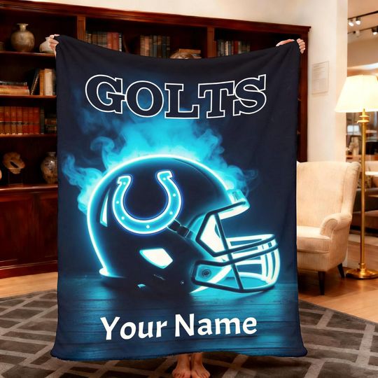 Discover Personalized Football Blanket-Custom Golts Blanket Gift For football Player