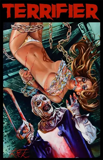 Art The Clown Poster Terrifier 1 Movie Poster Vertical