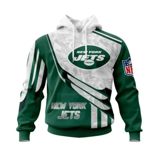 Discover Personalized New York Football Team Jetss Hoodie Lightweight Unisex Adults S-5XL