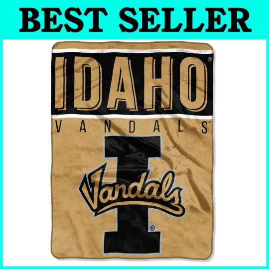 Discover NCAA Idaho Vandals Raschel Throw Blanket