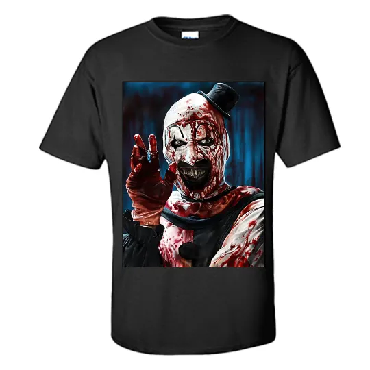 Art The Clown 3D T-Shirt Waves The Terrifier Shirt