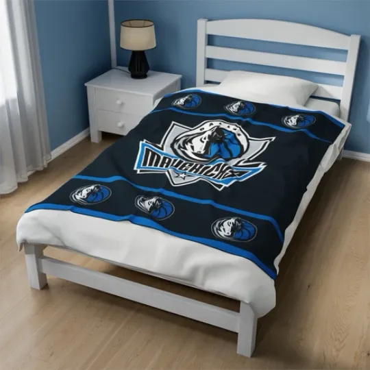 mavericks dallas Velveteen Plush Blanket, cloth cover covering nba