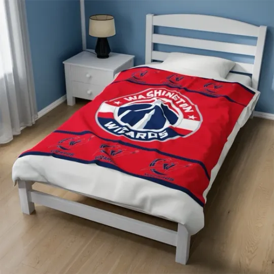 Discover washington wizards Velveteen Plush Blanket, cloth cover covering nba