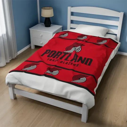 Discover portland trail blazers Velveteen Plush Blanket, cloth cover covering nba