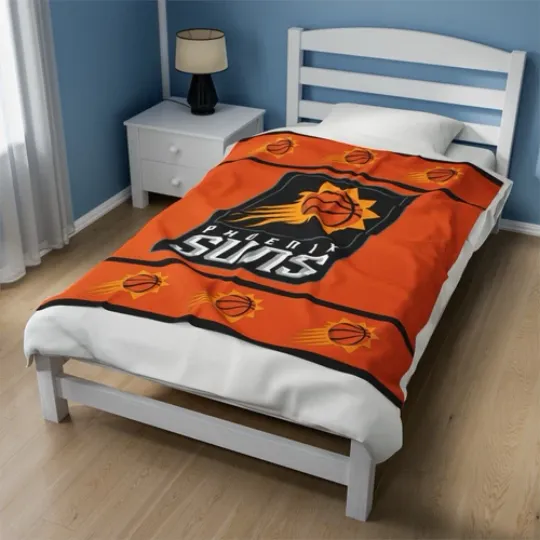 Discover phoenix suns Velveteen Plush Blanket, cloth cover covering nba