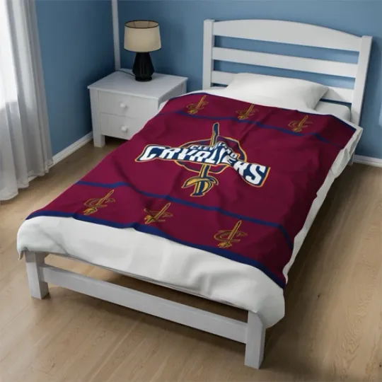 Discover cleveland cavaliers Velveteen Plush Blanket, cloth cover covering nba