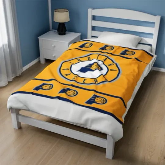 Discover indiana pacers Velveteen Plush Blanket, cloth cover covering nba