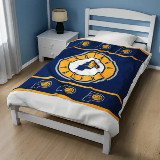 Discover indiana pacers Velveteen Plush Blanket, cloth cover covering nba