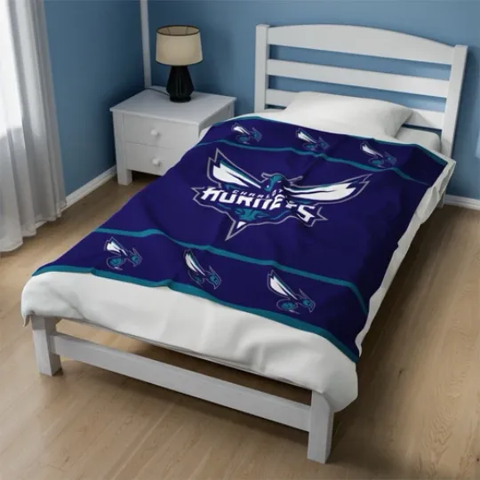 Discover charlotte hornets Velveteen Plush Blanket, cloth cover covering nba