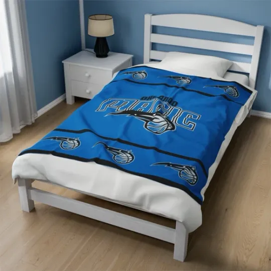 orlando magic Velveteen Plush Blanket, cloth cover covering nba