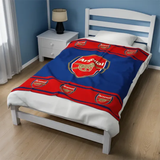 Discover arsenal fc Velveteen Plush Blanket, cloth cover covering soccer club