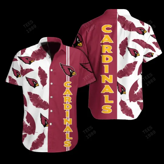 Discover Arizonna Football Team Cardinalss Hawaiian Shirt Button Down Unisex Adults
