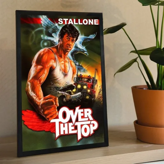 Discover Over the Top (1987) Movie Poster, Wall Art Decor, Home Decor, No Frame