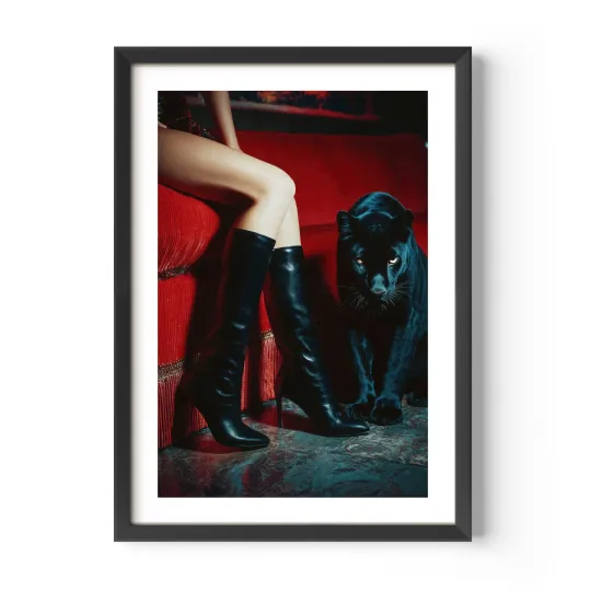 Discover Midnight Velvet Vertical Poster, Wall Art Print, Home Decor
