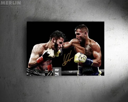 Discover Vasyl Lomachenko Photo Print Poster – Vertical Wall Art, Matte Finish