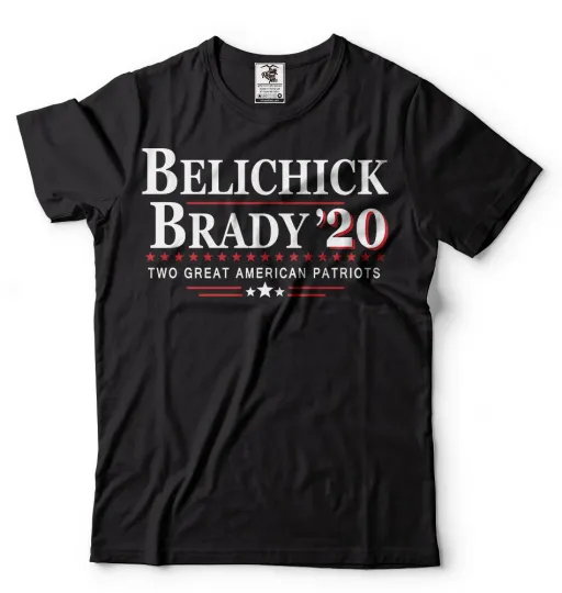 Discover Belichick Brady Era T-shirt American Football football T-shirt American Patriots Tee