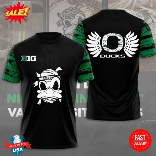 Oregon Duck Footbal 2025 Mummy Duckk 3D T Shirt