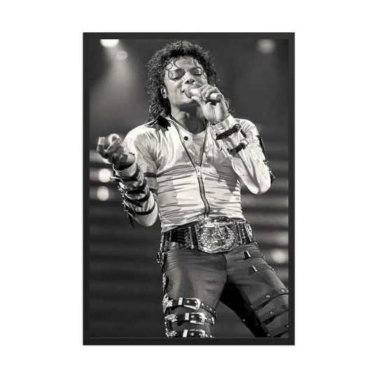 Michael Jackson King of Pop Art Print - Music Poster