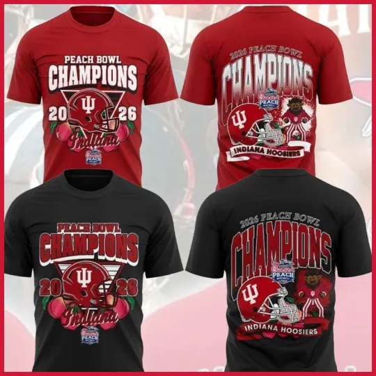 Indiana Hoo*siers Peach Bowl Champion 2026 Fastship Fan Gift