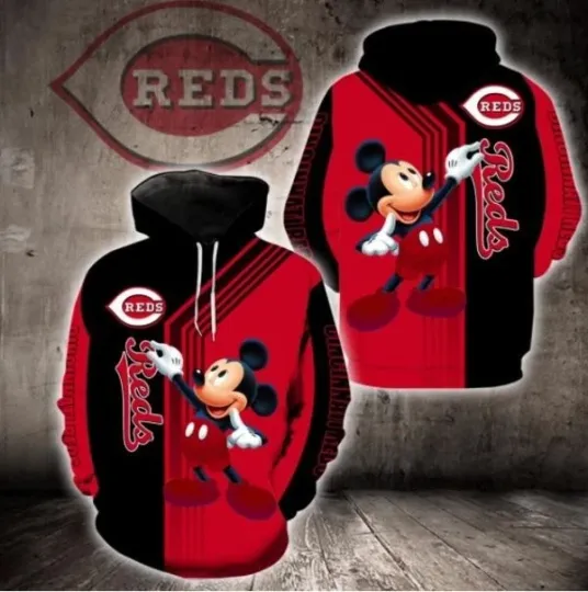 Discover Cincinnati Baseball Team Redss 3D Hoodie, Unisex Adults S-5XL