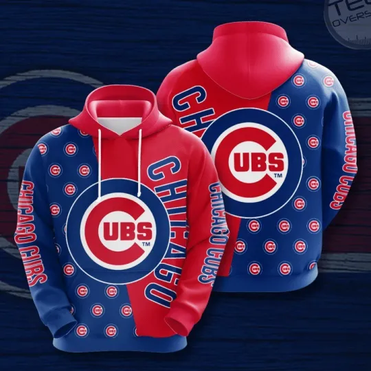 Discover Chicago Team Cubss 3D Hoodie, Unisex Adults S-5XL