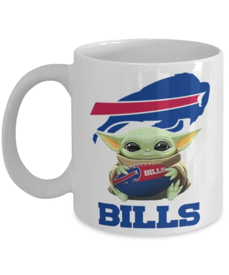 Discover Coffee Mug Buffalo BILLS football Football BILLS Yoda Coffee Mug Gift