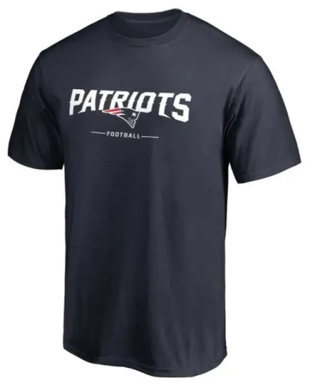 Discover Fanatics Mens MLB New England Patriots Tee T-Shirt Crew Short Sleeve Baseball