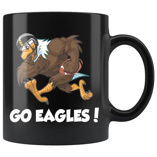 Discover VnSupertramp Swoop EAGLES Mascot Coffee Mug Fun EAGLES Black Coffee Mug Gift