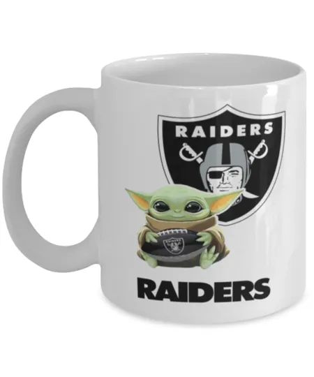 Discover Coffee Mug Las Vegas RAIDERS football Football RAIDERS Yoda Coffee Mug Gift