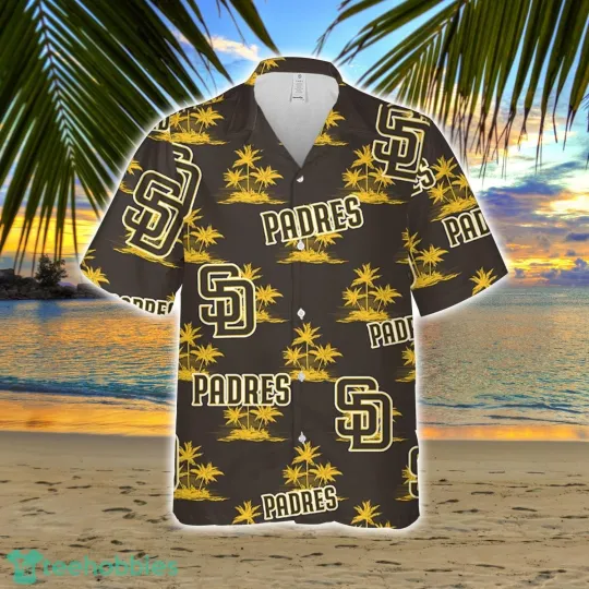 Discover San Diego Baseball Team Padress Hawaiian Button Down Shirt Unisex Adults S-5XL