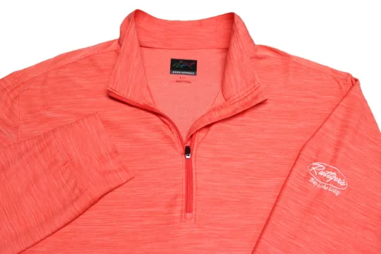 Discover GREG NORMAN 1/4 ZIP POLY SPANDEX LONG SLEEVE SHIRT--L-RUTGER'S LODGE--NWOT!!